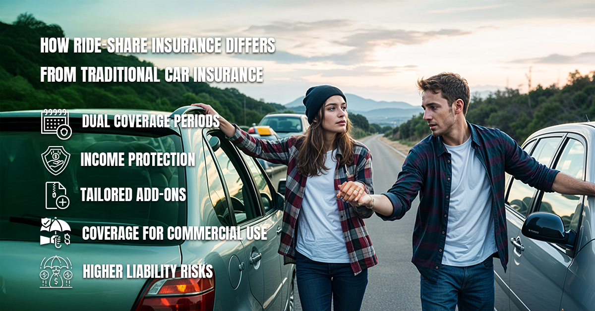 How Ride-Share Cover Differs from Traditional Car Cover